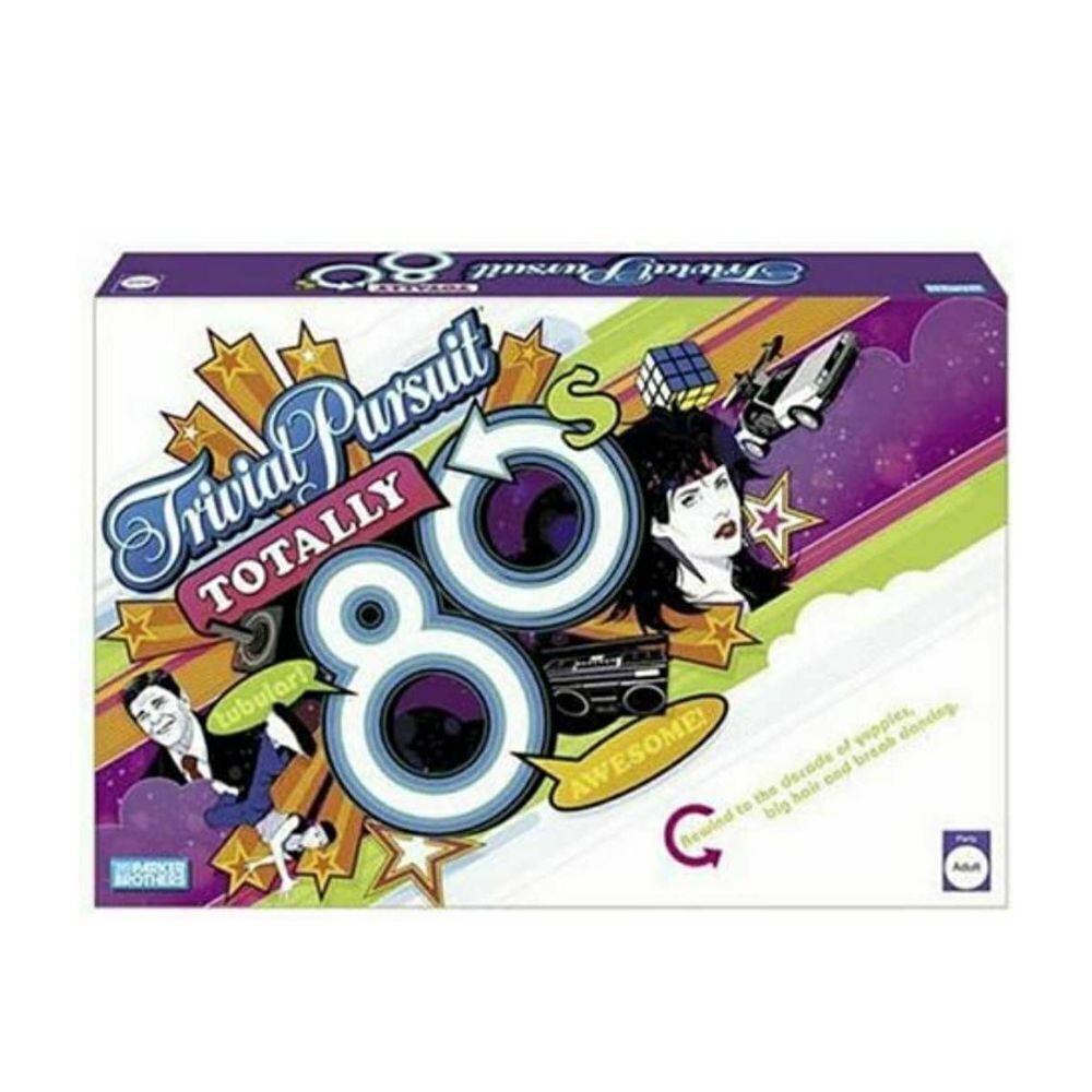 Hasbro Gaming Trivial Pursuit: Totally 80s NEW